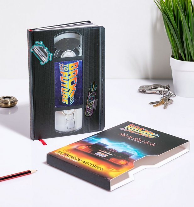 Back to the Future VHS Notebook
