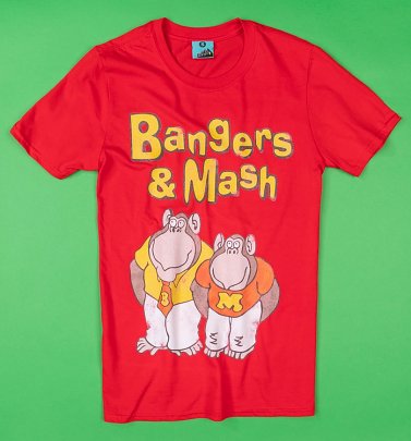 Bangers And Mash Red T-Shirt Bangers And Mash Red T-Shirt