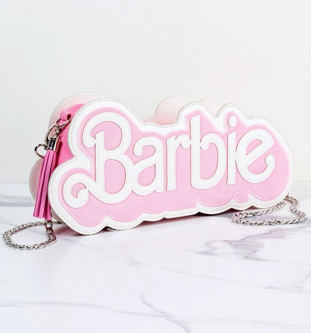 pink barbie bag