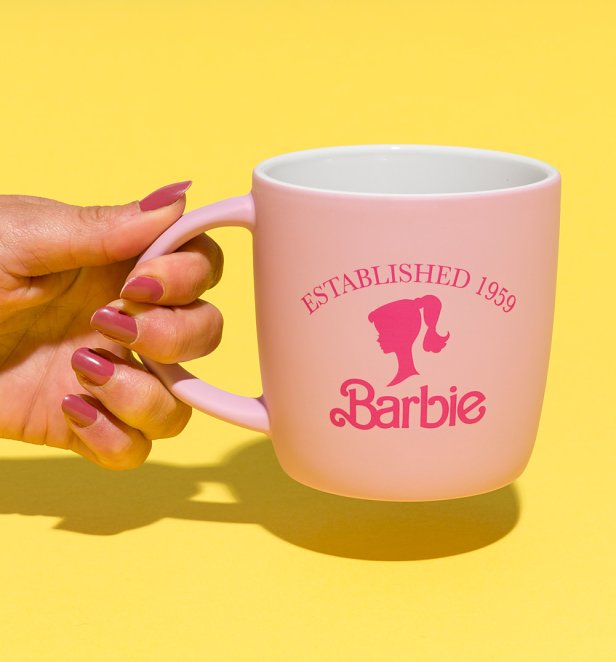 Barbie Matte Pink Mug