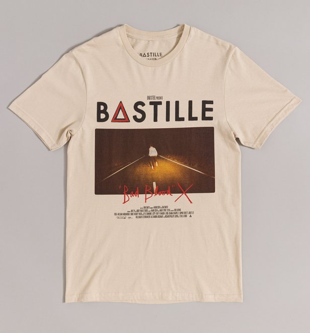 Bastille Bad Blood Sand T-Shirt Bastille Bad Blood Sand T-Shirt