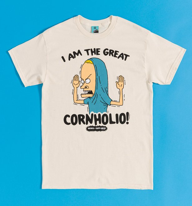 Beavis And Butt-Head I Am The Great Cornholio Natural T-Shirt