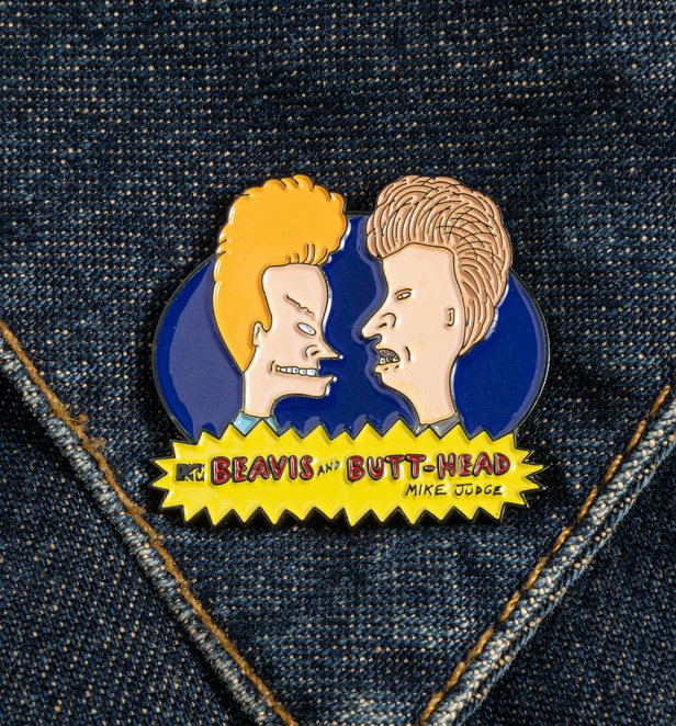 Beavis And Butt-Head Pin Badge Beavis And Butt-Head Pin Badge