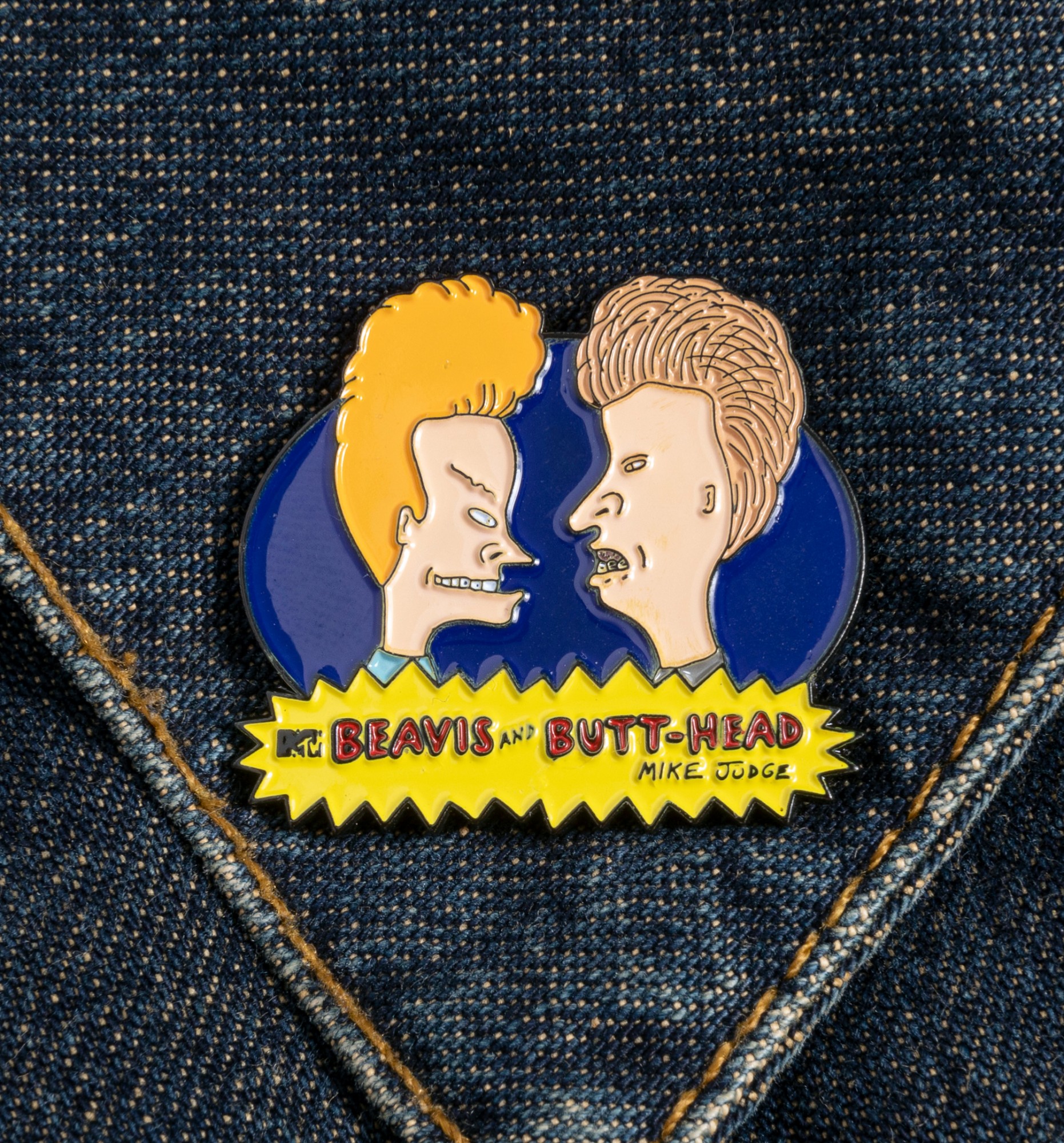 Beavis And Butt Head Pin Badge 4891