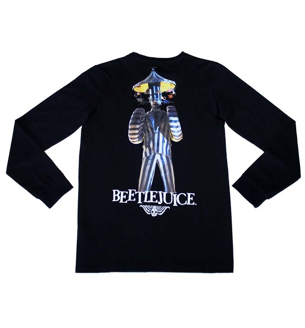 Beetlejuice It's Showtime Long Sleeve T-Shirt from Cakeworthy
