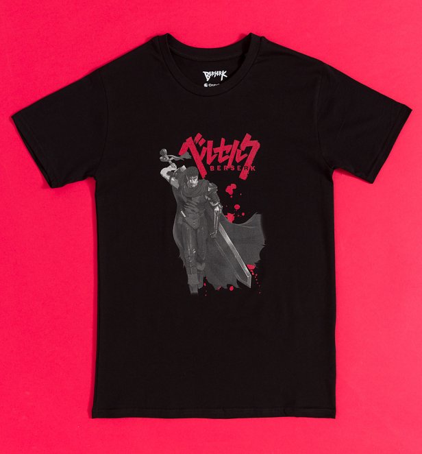 Berserk Guts Black T-Shirt Berserk Guts Black T-Shirt