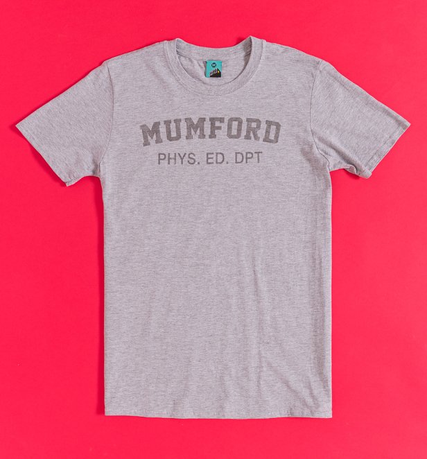 Beverly Hills Cop Inspired Mumford Physical Education Department Grey T-Shirt