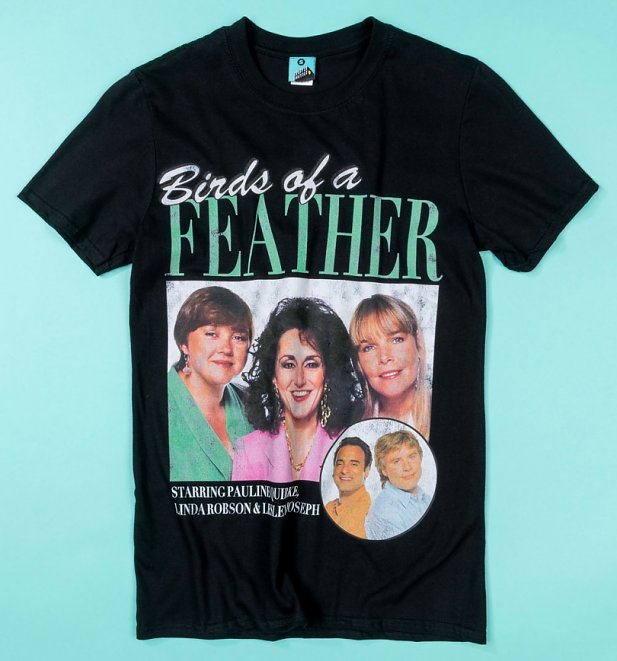 Birds Of A Feather Black T-Shirt Birds Of A Feather Black T-Shirt