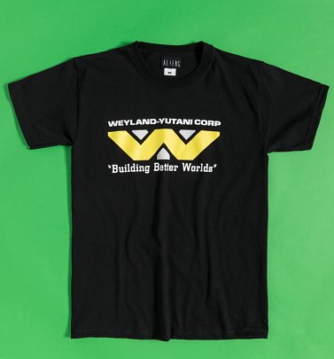 Black Alien Weyland Yutani Corp T-Shirt Black Alien Weyland Yutani Corp T-Shirt