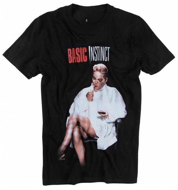 Black Basic Instinct T-Shirt Black Basic Instinct T-Shirt
