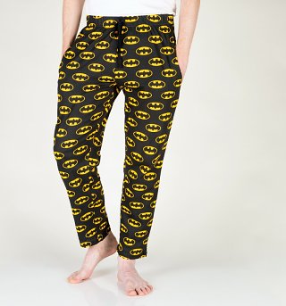 Black Batman Loungepants Black Batman Loungepants