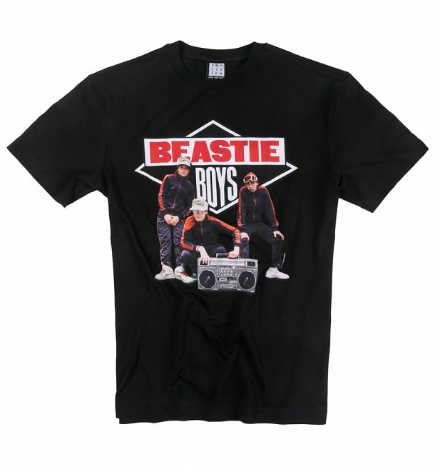 Black Beastie Boys Boom Box T-Shirt from Amplified Black Beastie Boys Boom Box T-Shirt from Amplified