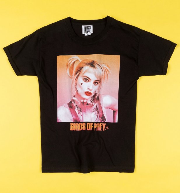 Black Birds Of Prey Harley Quinn T-Shirt Black Birds Of Prey Harley Quinn T-Shirt