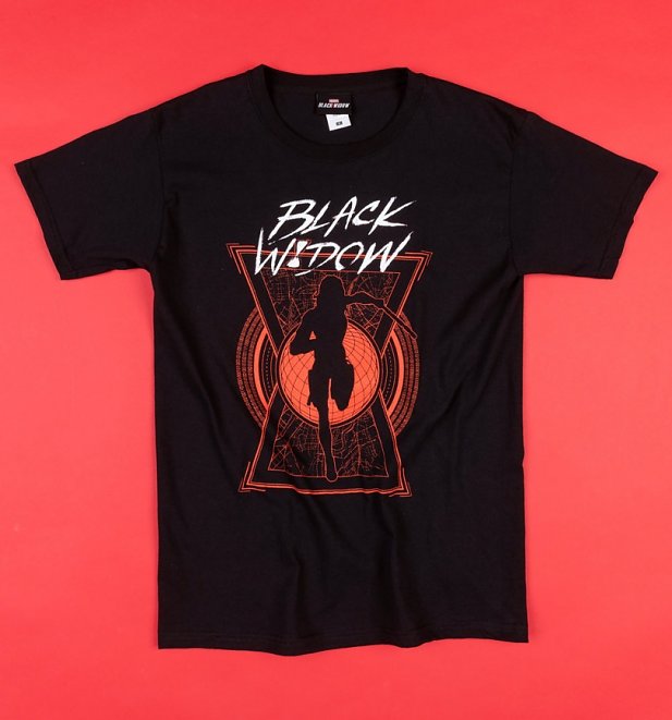 Black Black Widow Movie T-Shirt Black Black Widow Movie T-Shirt