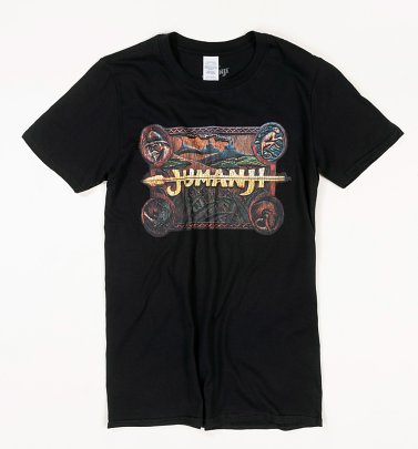 Black Classic Jumanji Logo T-Shirt Black Classic Jumanji Logo T-Shirt
