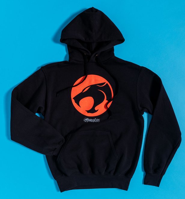 Black Classic Thundercats Logo Hoodie