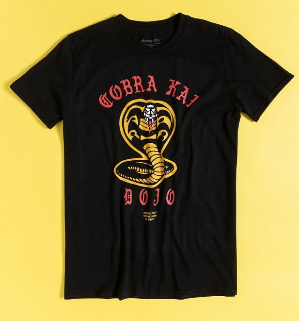 Black Cobra Kai Dojo T-Shirt