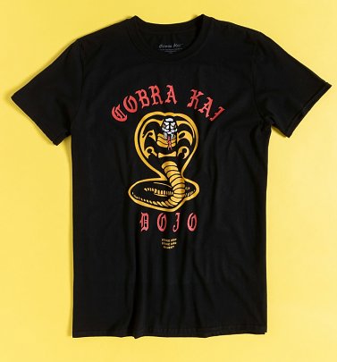 Black Cobra Kai Dojo T-Shirt Black Cobra Kai Dojo T-Shirt