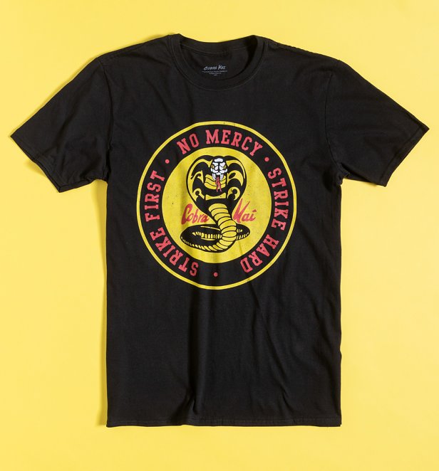 lack Cobra Kai Logo T-Shirt