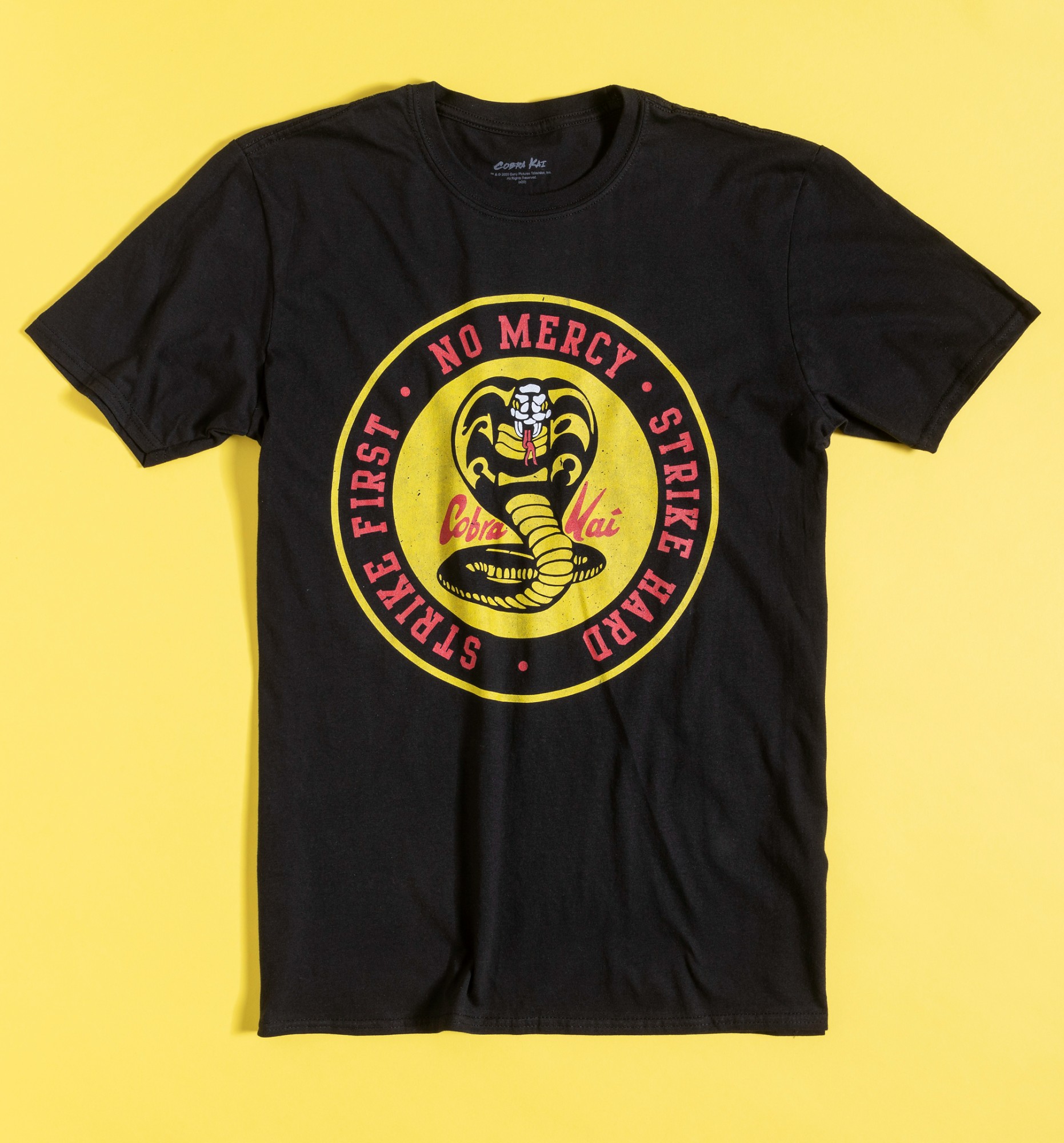 Black Cobra Kai Logo T-Shirt