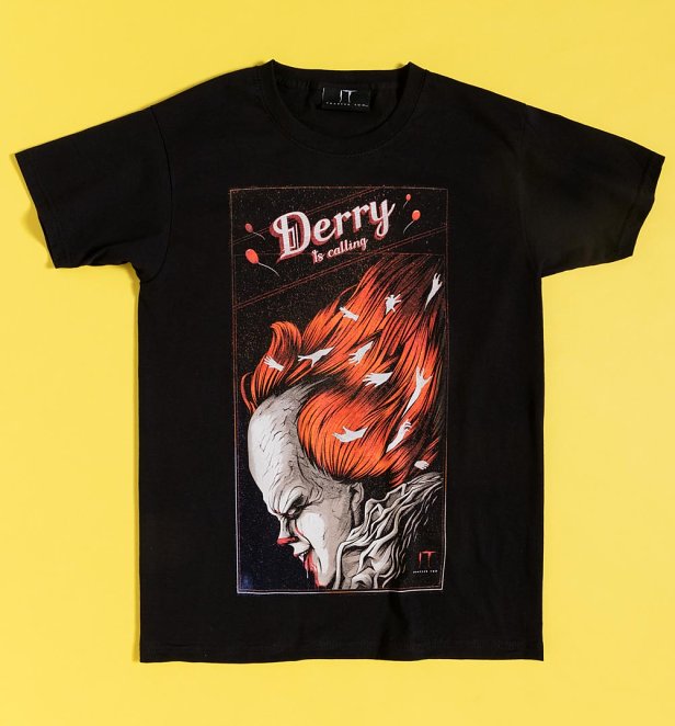 Black Derry Is Calling IT T-Shirt Black Derry Is Calling IT T-Shirt