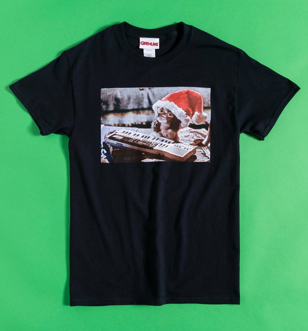 Black Gremlins Mogwai Christmas T-Shirt Black Gremlins Mogwai Christmas T-Shirt