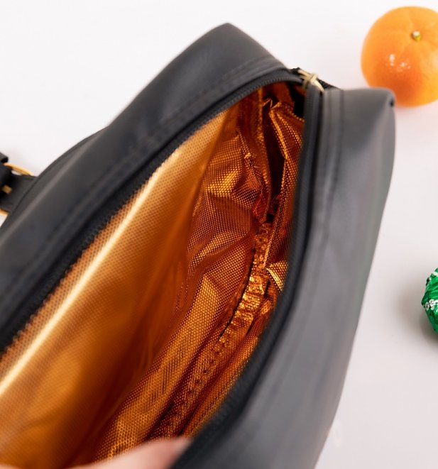 Black Harry Potter Hogwarts Satchel Style Lunch Bag