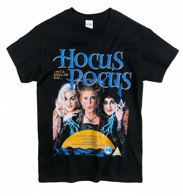 Black Hocus Pocus T-Shirt from Homage Tees