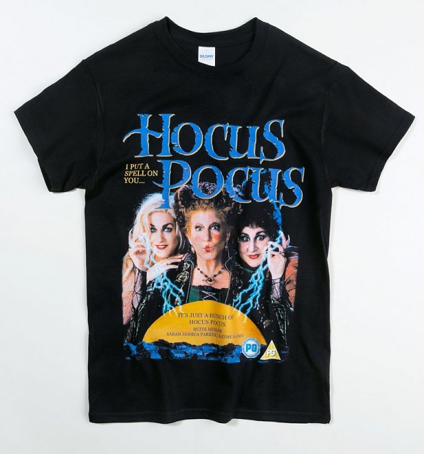 Black Hocus Pocus T-Shirt from Homage tees