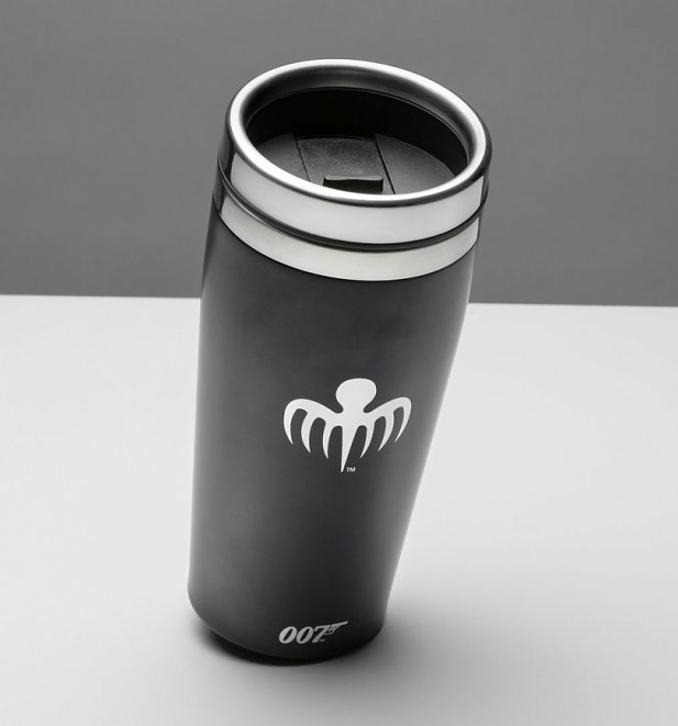 Black James Bond 007 Travel Mug Black James Bond 007 Travel Mug