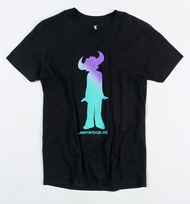 Black Jamiroquai Buffalo Gradient T-Shirt Black Jamiroquai Buffalo Gradient T-Shirt