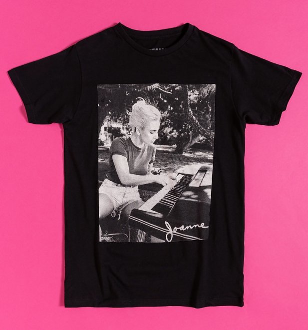 Black Lady Gaga Oversized Tyler T-Shirt from Daisy Street