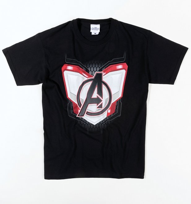 Black Marvel Avengers Endgame Suit T-Shirt Black Marvel Avengers Endgame Suit T-Shirt