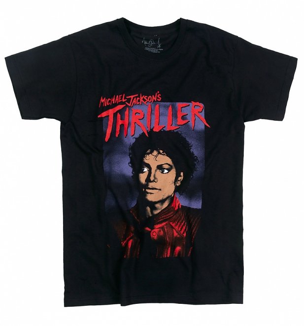 Black Michael Jackson Thriller T-Shirt Black Michael Jackson Thriller T-Shirt