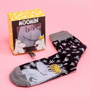 Black Moomin Socks Black Moomin Socks