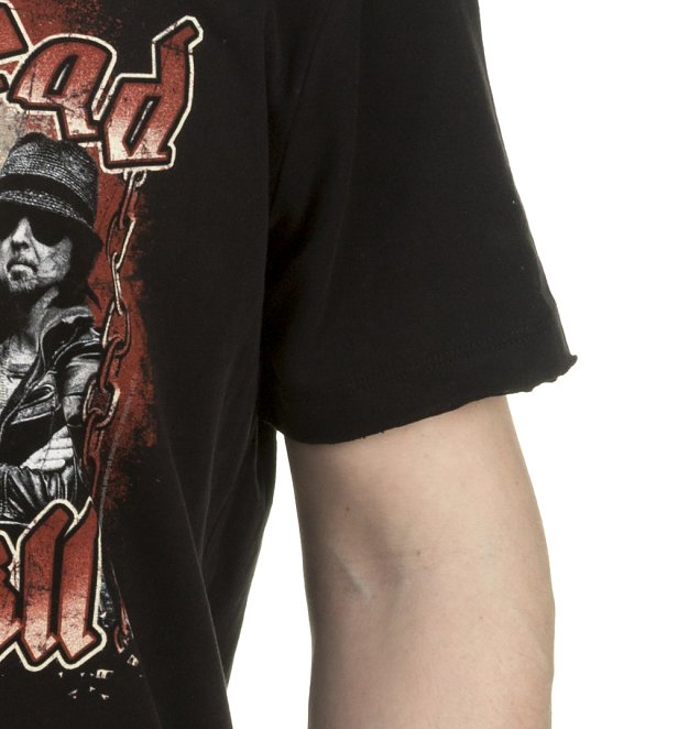 Black Motorhead Chains T-Shirt from Amplified Black Motorhead Chains T-Shirt from Amplified