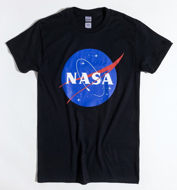 Black NASA Logo T-Shirt