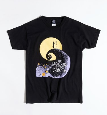 Black Nightmare Before Christmas Full Moon T-Shirt Black Nightmare Before Christmas Full Moon T-Shirt