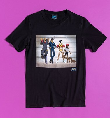 Black Police Line Up Cowboy Bebop T-Shirt Black Police Line Up Cowboy Bebop T-Shirt