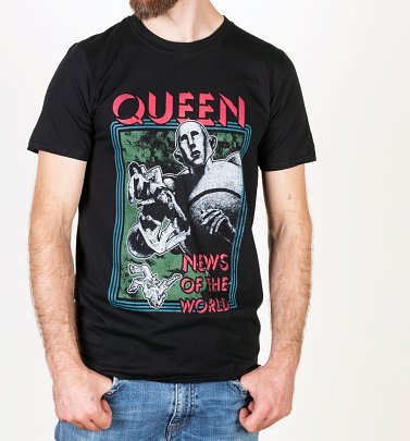 Black Queen News Of The World T-Shirt Black Queen News Of The World T-Shirt