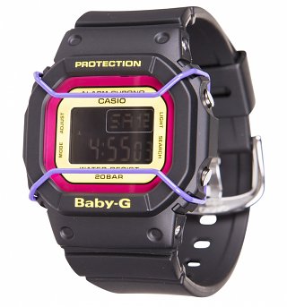 Black Retro Baby-G Resin Watch BDG-501-1BER Black Retro Baby-G Resin Watch BDG-501-1BER