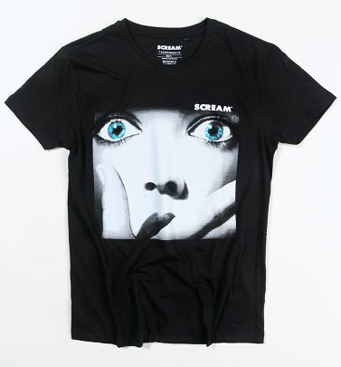 Black Scream Poster T-Shirt from Difuzed Black Scream Poster T-Shirt from Difuzed