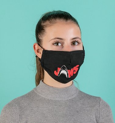 Black Shark Teeth Jaws Face Mask from Difuzed Black Shark Teeth Jaws Face Mask from Difuzed