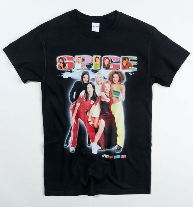 Black Spice Girls T-Shirt from Homage Tees
