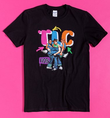 Black TLC Nineties T-Shirt Black TLC Nineties T-Shirt