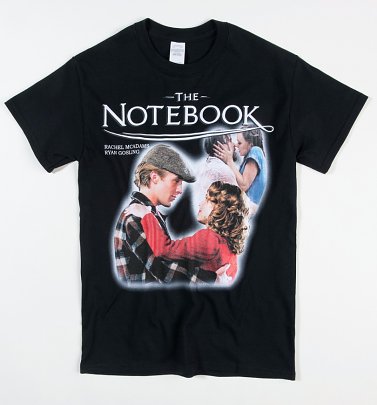 Black The Notebook T-Shirt from Homage Tees Black The Notebook T-Shirt from Homage Tees