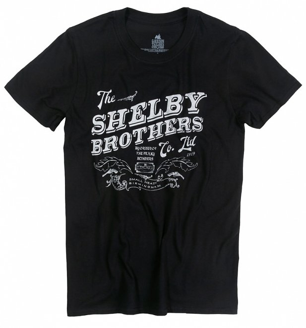 Peaky Blinders Shelby Brothers Black T-Shirt
