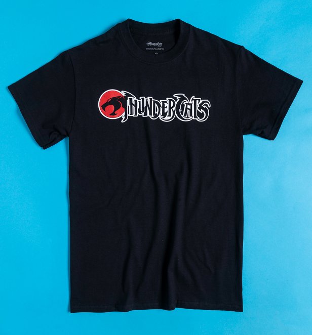 Black Thundercats Classic Logo T-Shirt