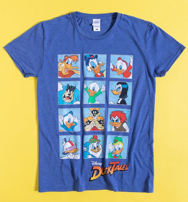 Blue DuckTales Squares T-Shirt Blue DuckTales Squares T-Shirt