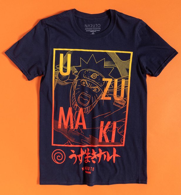 Navy Naruto Uzumaki T-Shirt Navy Naruto Uzumaki T-Shirt